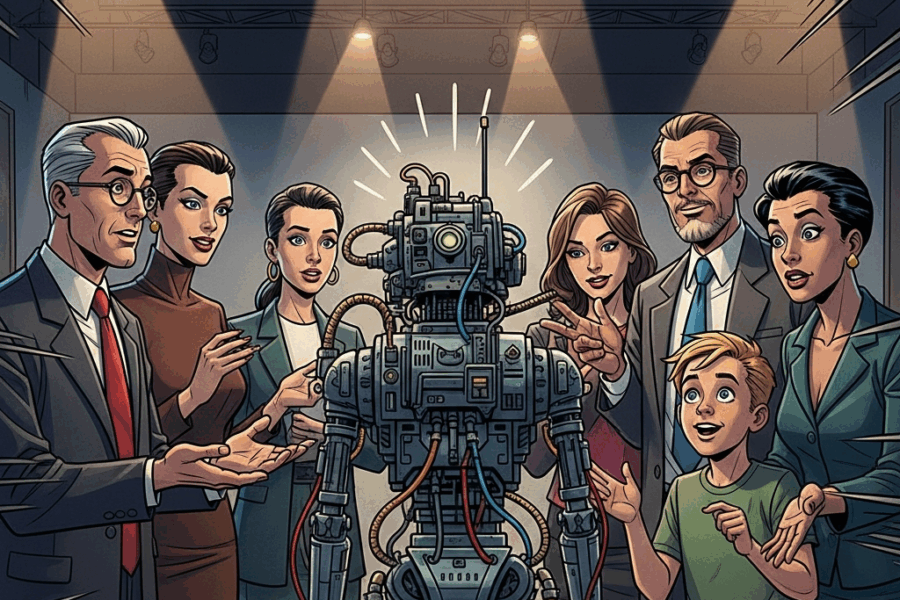 How Collectors Spotted the Value in Beeple's Bizarre Robot Creation