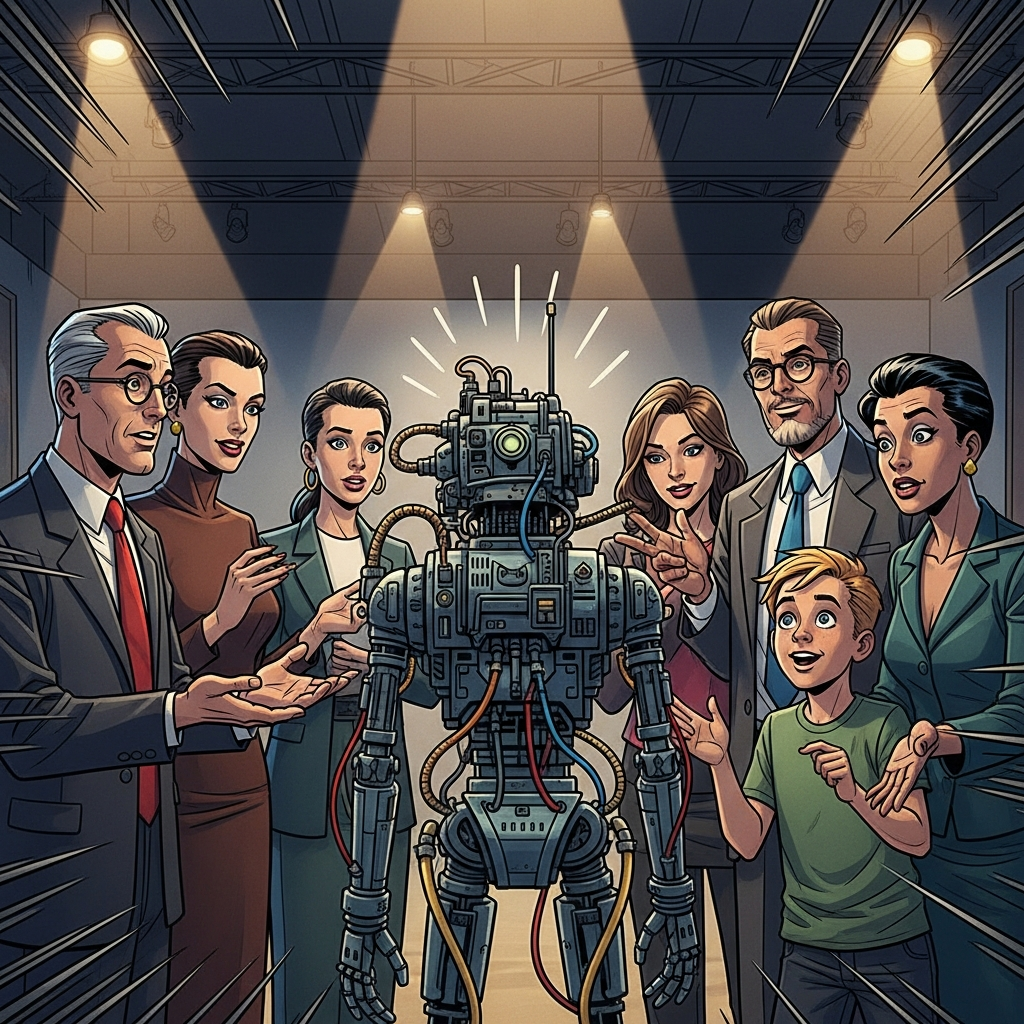 How Collectors Spotted the Value in Beeple’s Bizarre Robot Creation