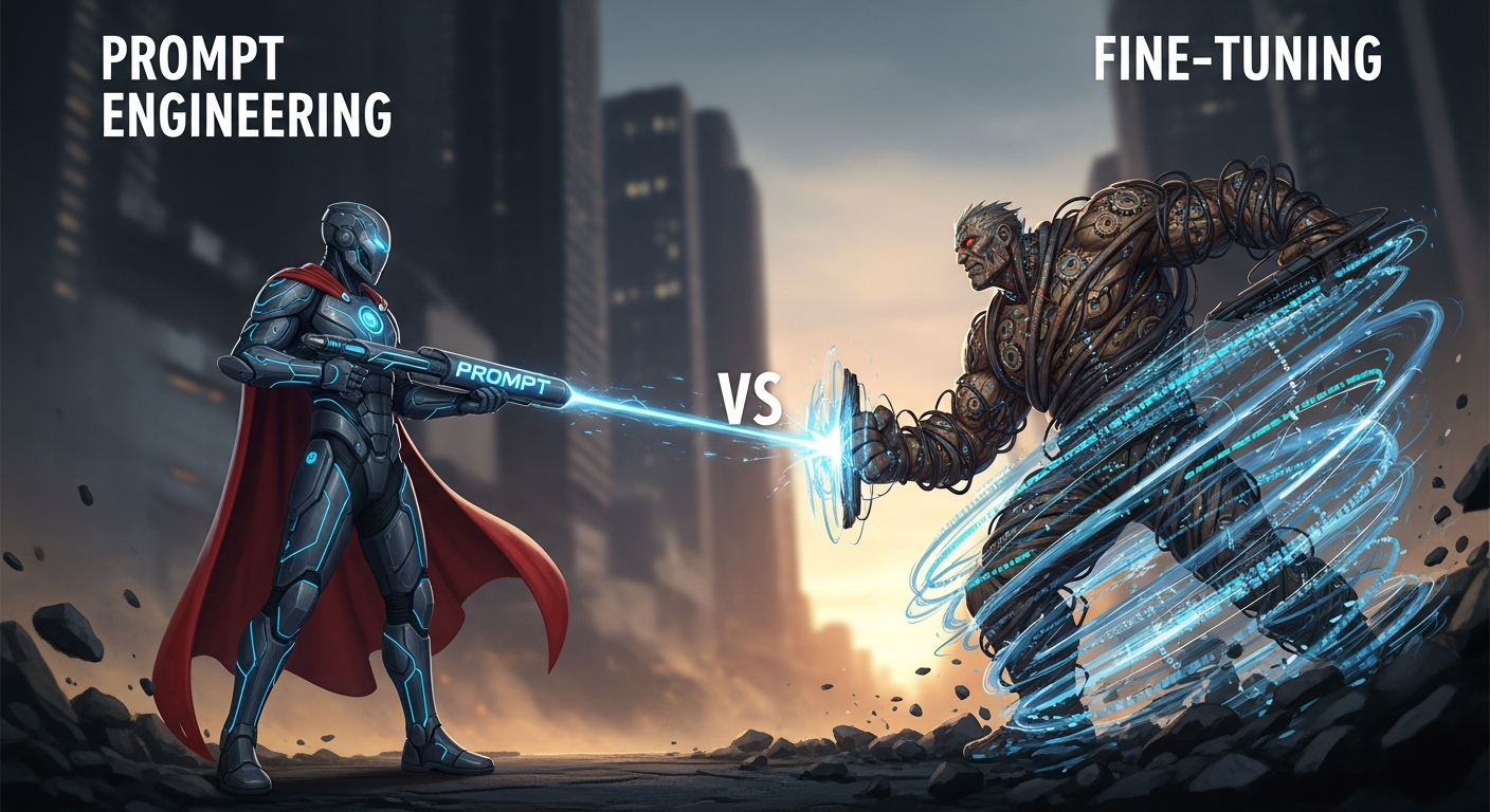 Prompt Engineering vs. Fine-Tuning: When Each Approach Wins