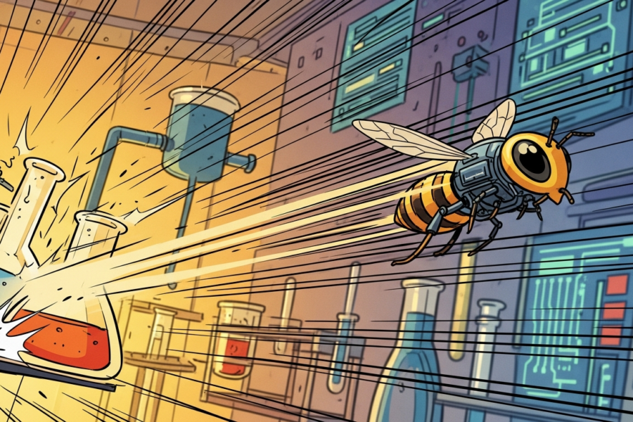 Buzzing at 40 MPH: MIT Engineers Unveil Groundbreaking Microrobot