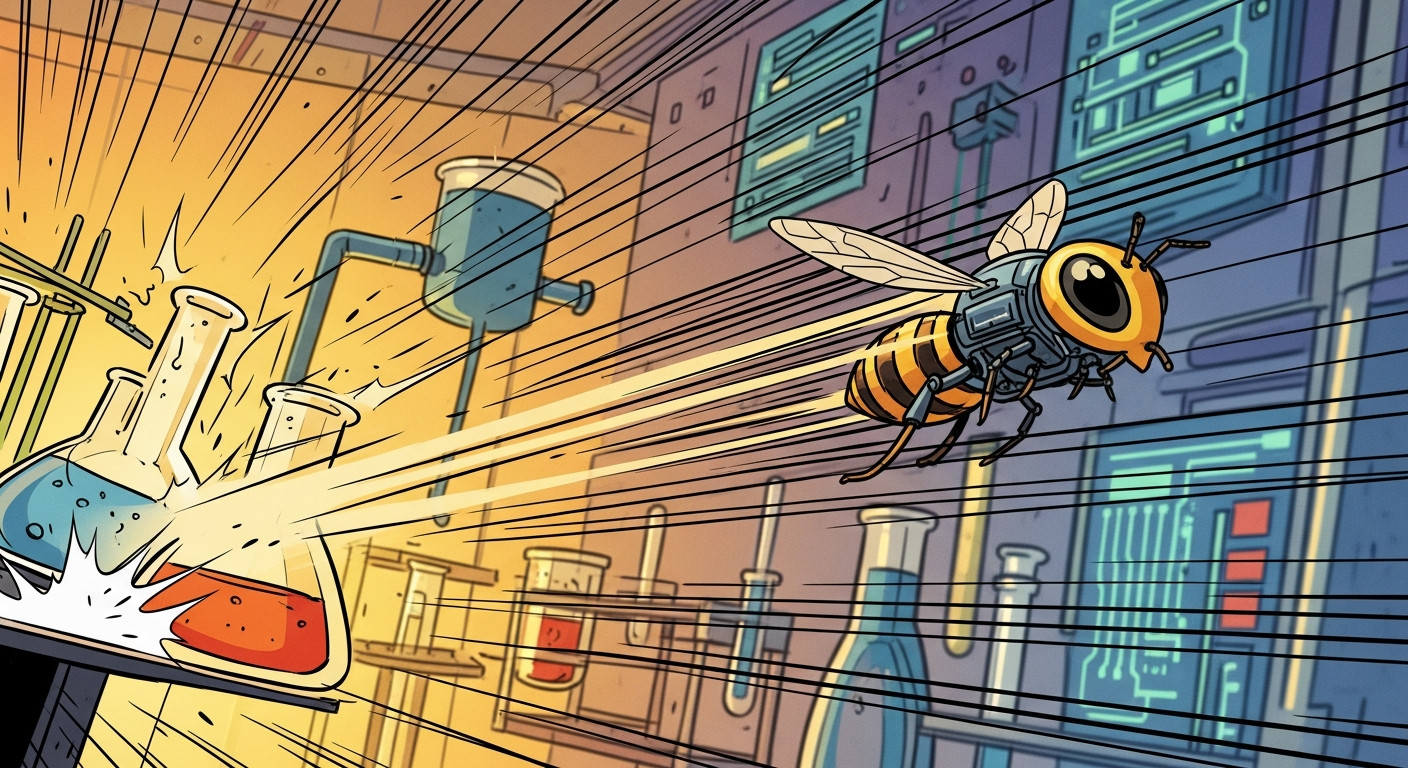 Buzzing at 40 MPH: MIT Engineers Unveil Groundbreaking Microrobot