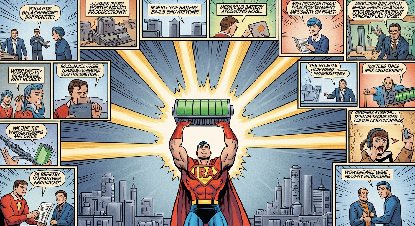 10 Ways the Inflation Reduction Act Boosts Battery Production