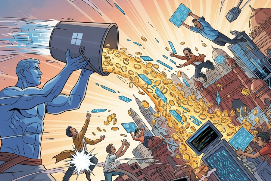 Why Microsoft Is Pouring Billions Into India's Tech Ecosystem