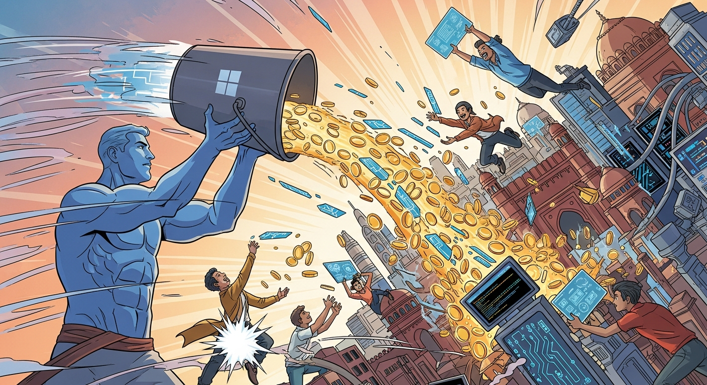 Why Microsoft Is Pouring Billions Into India’s Tech Ecosystem