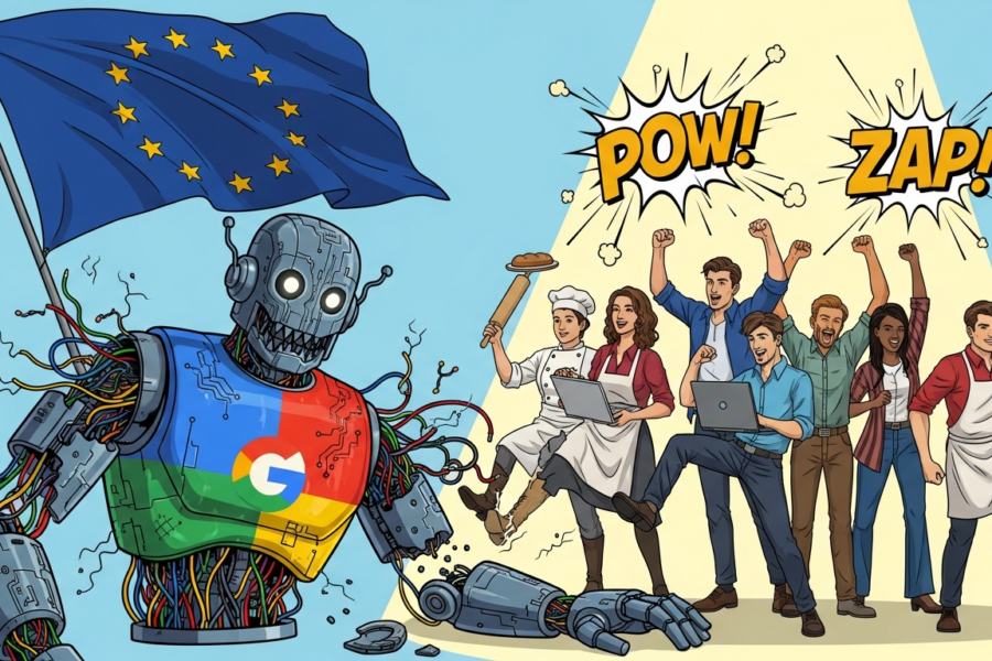 How Small Businesses Might Benefit from EU's Google AI Crackdown