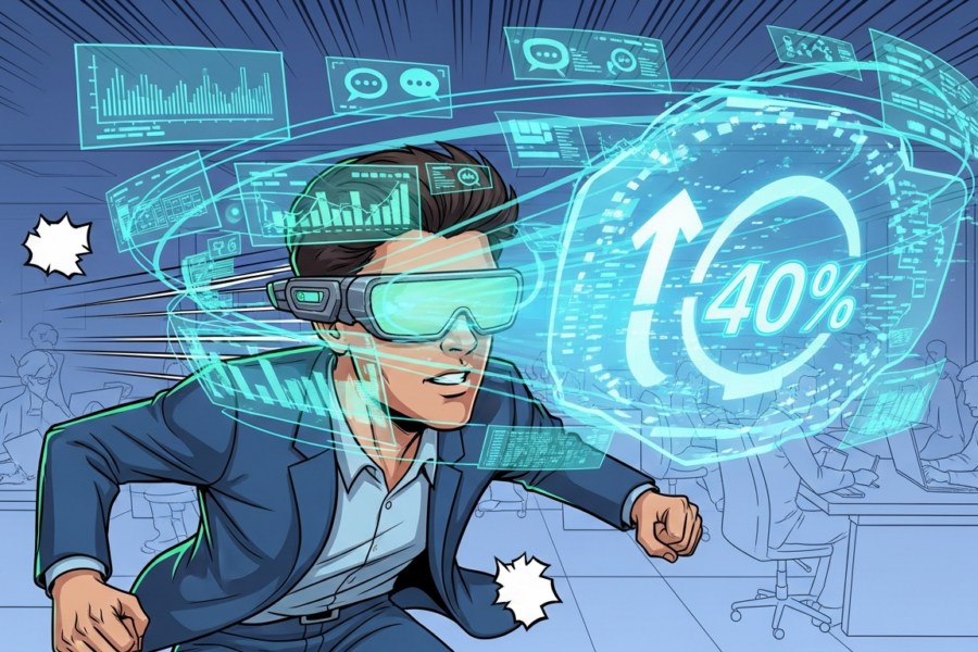 How Google's AI Glasses Could Boost Your Productivity by 40%