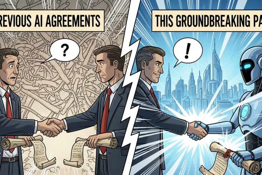 The Difference Between Previous AI Agreements and This Groundbreaking Pact