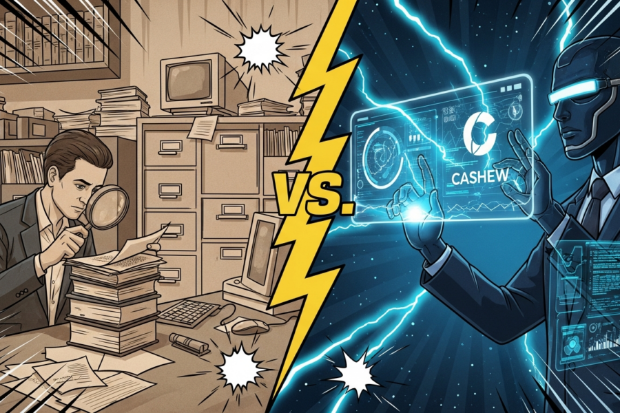 Traditional Research vs. Cashew's AI: What You Need to Know