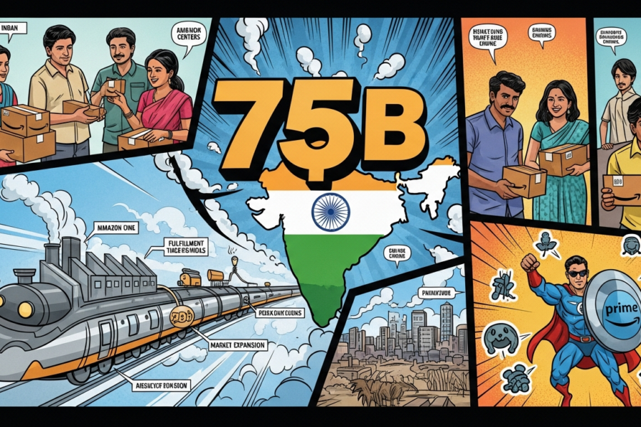 Inside Amazon's $75B India Blueprint: Timeline and Target Markets