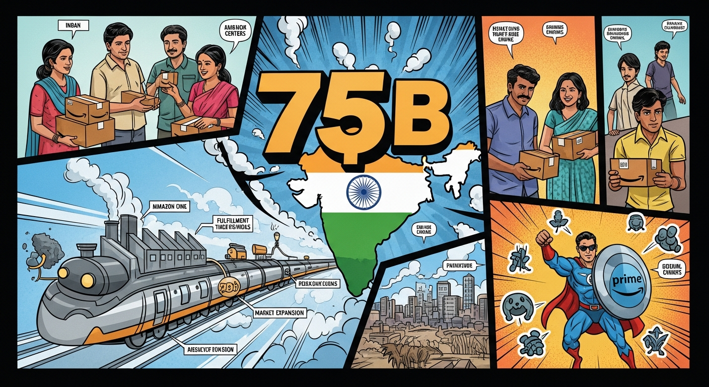 Inside Amazon’s $75B India Blueprint: Timeline and Target Markets