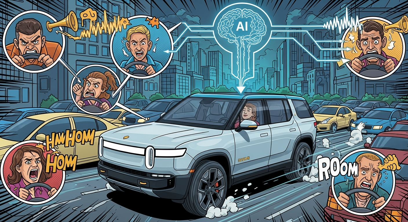 Cut Your Driving Stress by 50% with Rivian’s 2026 AI Assistant