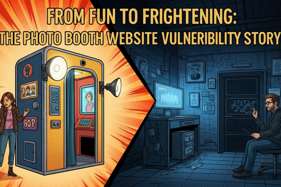 From Fun to Frightening: The Photo Booth Website Vulnerability Story