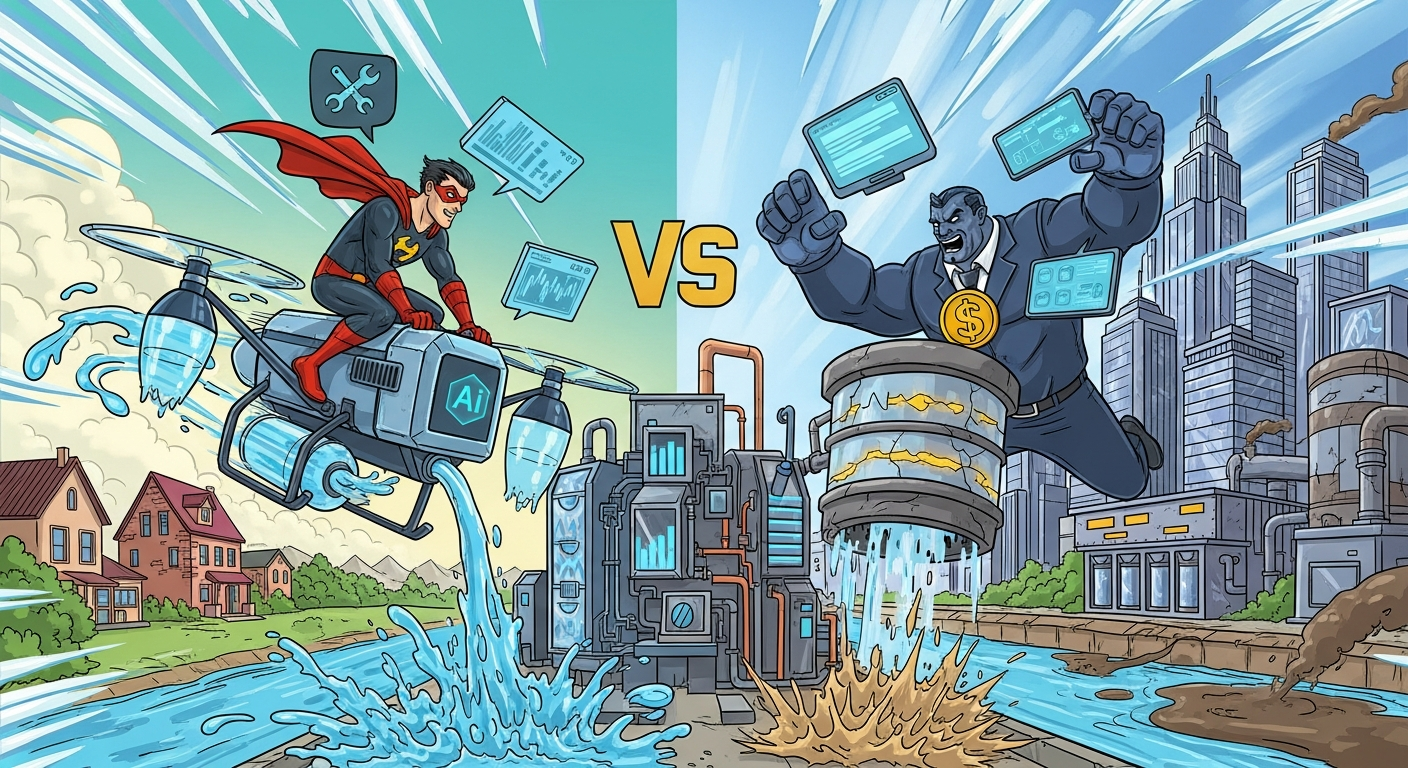 How Small Towns Beat Big Cities at AI-Driven Water Innovation